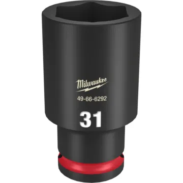 Milwaukee SHOCKWAVE™ Impact Duty 1/2" Drive 31MM Deep 6 Point Socket
