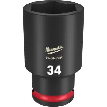 Milwaukee SHOCKWAVE™ Impact Duty 1/2" Drive 34MM Deep 6 Point Socket