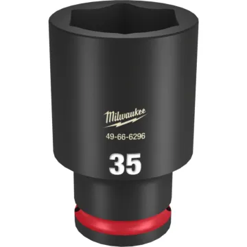 Milwaukee SHOCKWAVE™ Impact Duty 1/2" Drive 35MM Deep 6 Point Socket