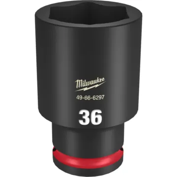 Milwaukee SHOCKWAVE™ Impact Duty 1/2" Drive 36MM Deep 6 Point Socket