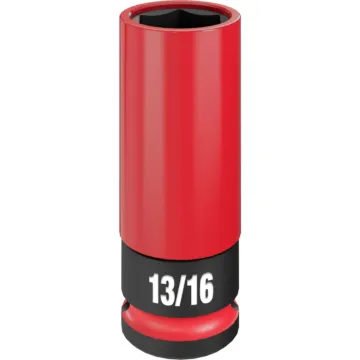 Milwaukee SHOCKWAVE™ Impact Duty 1/2 Drive 13/16" SAE Lug Nut Wheel Socket