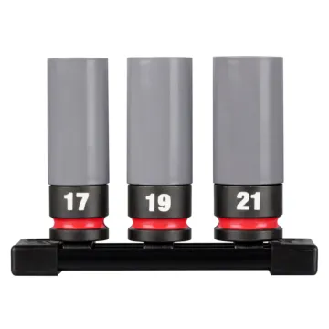 Milwaukee SHOCKWAVE™ Impact Duty 1/2 Drive Metric 3PC Lug Nut Wheel Socket Set