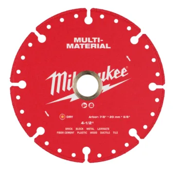Milwaukee Multi-Material Diamond Blade - 4-1/2 in.