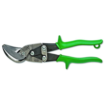 Wiss Offset Aviation Right Snips (Green) 9-1/4 in.