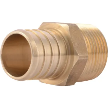 SHARKBITE SharkBite 1 In. CF x 3/4 In. MPT Brass PEX Adapter