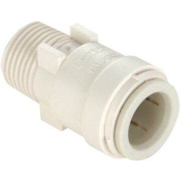 Watts 1/2 IN CTS x 3/8 IN NPT Plastic Male Adapter