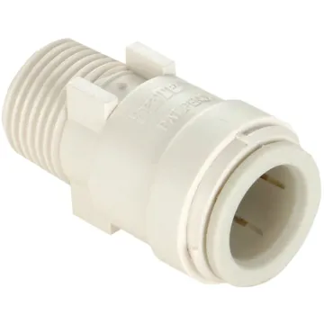 Watts 1/2 IN CTS x 3/8 IN NPT Plastic Male Adapter