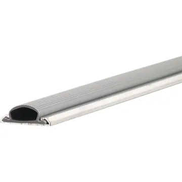 M-D Building Products 1.25 In. W. x 0.5 In. H. x 36 In. L. Aluminum Silver Door Bottom