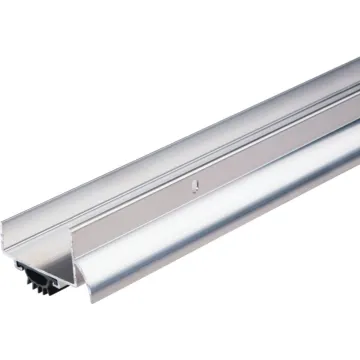M-D Building Products 2.25 In. W. x 1.375 In. H. x 36 In. L. Aluminum Silver Door Bottom