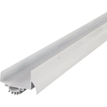 M-D Building Products 2.25 In. W. x 1.375 In. H. x 36 In. L. Aluminum White Door Bottom