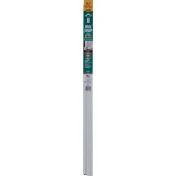 M-D Building Products 36 In. Aluminum and Vinyl CINCH Self-Adhesive Door Sweep, White