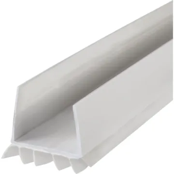 M-D Building Products CINCH 2 In. W. x 1.75 In. H. x 36 In. L. Vinyl White Door Bottom