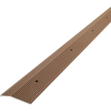 M-D Building Products 2 In. X 72 In. Spice Aluminum Carpet Trim with Screw Nails