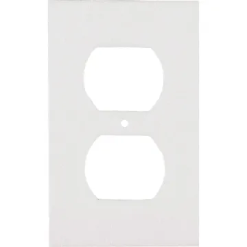 M-D Building Products White Outlet Sealers for Standard & GFCI Outlets, (6-Pack)