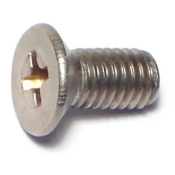 5 mm - 0.80 x 10 mm Machine Screw, Phillips Flat Head, Stainless Steel 