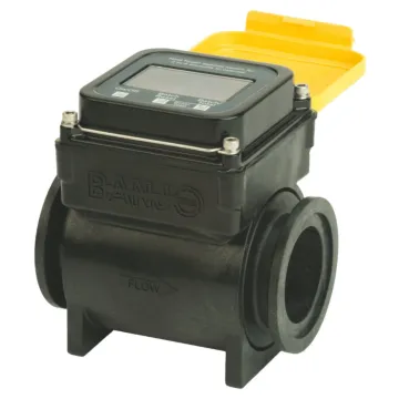 BANJO 200 psi Glass Reinforced Poly 2 in Full Port Manifold Flow Meter