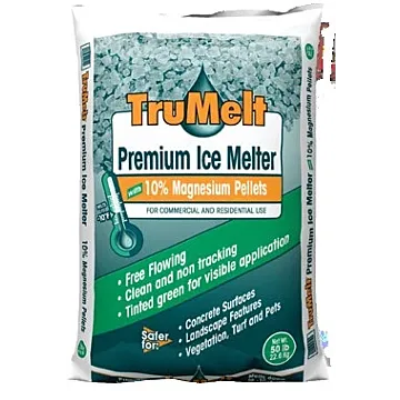 TruMelt Premium 10% Magnesium Pellet Ice Melter - 50 lb