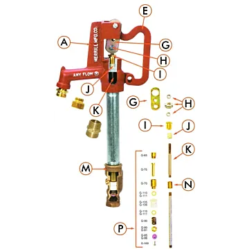 Merrill Head casting G-1 for any flow