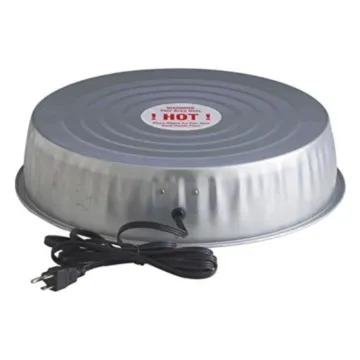 Little Giant Products 16.25 in Dia x 3.687 in H Galvanized Steel Material Electric Heater Base