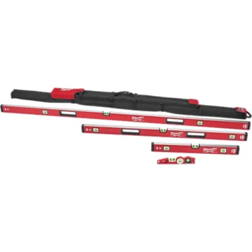 Milwaukee REDSTICK™ Magnetic Box Level Master Set 4 pk