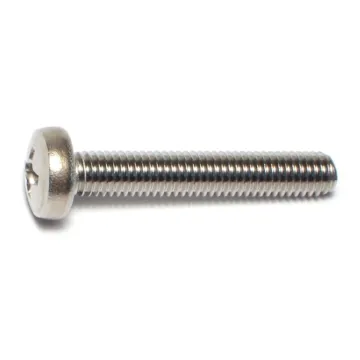 5 mm - 0.80 x 30 mm Machine Screw, Phillips Pan Head, Zinc 