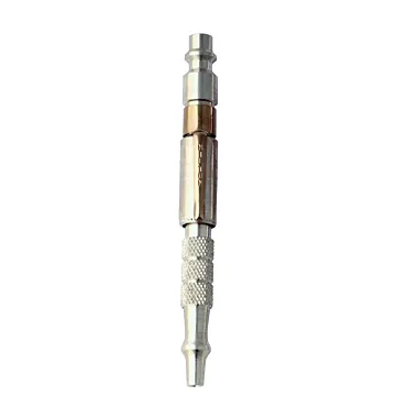 Milton Adjustable Pocket Air Blow Gun Tool M-Style Air Plug Connection Fitting with Pocket Clip 150 PSI