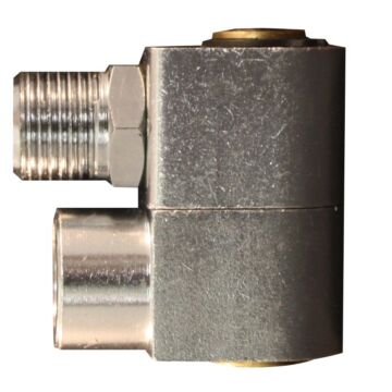 Milton 1/4 in FNPT 360 deg Air Hose Swivel Connector