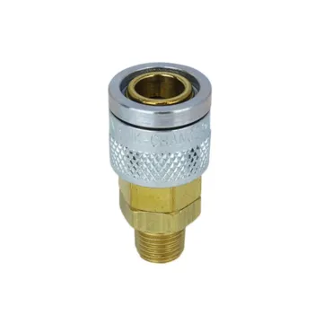 Milton 1/4 in MNPT Steel M-Style Hose Coupler
