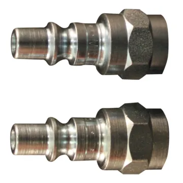 Milton Air Plug Steel A-Style Air Tool Fitting 1/4-in NPT Male, Air Hose Quick Connect Fitting 300 PSI