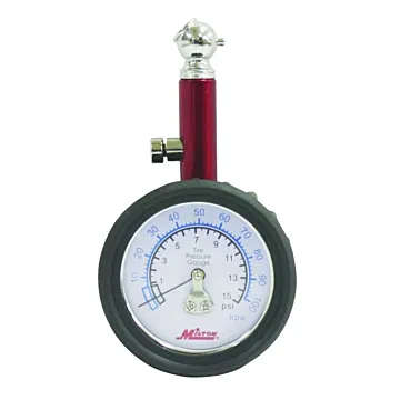 Milton 0.5 lb 0 to 15 psi 1 Dial Tire Gauge
