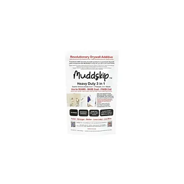 Mudskipp Heavy-Duty Basecoat Drywall Additive - 2 lb