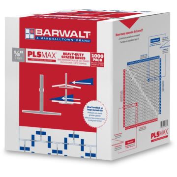 Marshalltown PLS Max™ 1/8" Spacer Base 1,000 pk