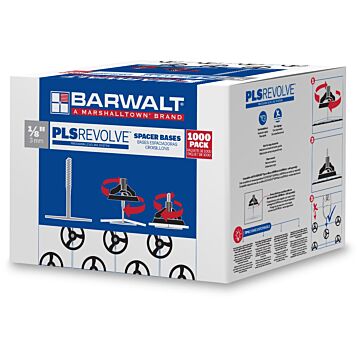 Marshalltown PLS Revolve™ 1/8" Spacer Base 1,000 pk