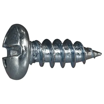 #10 x 1/2" Combo Pan Head, Sheet Metal Screw, Zinc (Bulk Box 1 lb)