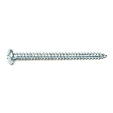 #10 x 2-1/2" Combo Pan Head, Sheet Metal Screw, Zinc (Bulk Box 1 lb)
