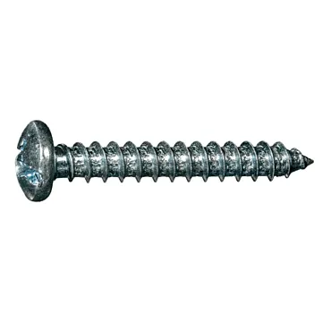 #12 x 1-1/2" Combo Pan Head, Sheet Metal Screw, Zinc (Bulk Box 1 lb)