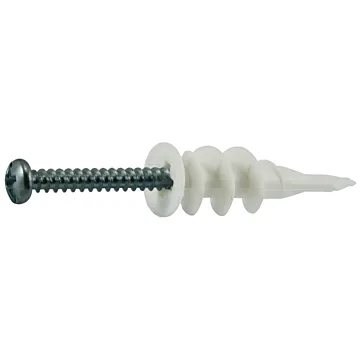 MIDWEST FASTENER EZ Plastic Anchor Kit (15 pc) 1-1/4 in.