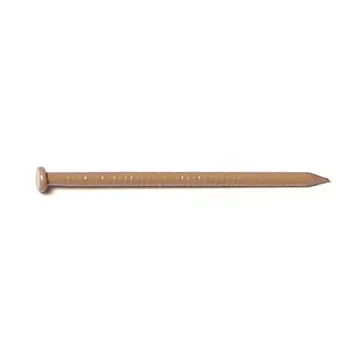 1-5/8" Oak Brown Painted Steel Panel Flat Head Nails