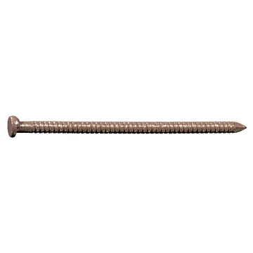 1-5/8" Walnut Brown Painted Steel Panel Flat Head Nails