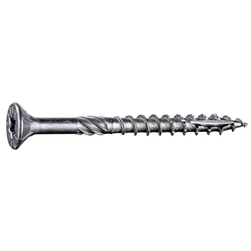 #9 x 2" Star Flat Head, Wood Screw, Stainless Steel (Bulk Box 1 lb)