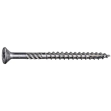 #9 x 2-1/2" Star Flat Head, Wood Screw, Stainless Steel (Bulk Box 1 lb)