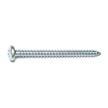 #14 x 2-1/2" Combo Pan Head, Sheet Metal Screw, Zinc (Bulk Box 1 lb)