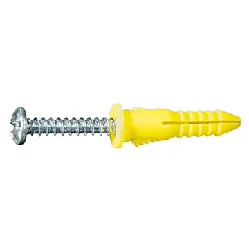 MIDWEST FASTENER Plastic Anchor Kit (30 pc) #4 to #8 x 7/8 in.