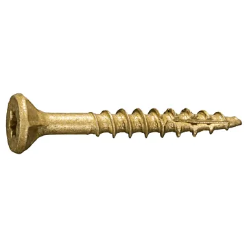 #9 x 1-1/2" Star Flat Head, Wood Screw, XL1500 Coated, Tan (Bulk Box 1 lb)