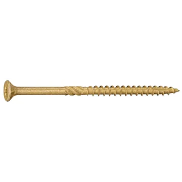 #10 x 3-1/2" Star Flat Head, Wood Screw, XL1500 Coated, Tan (Bulk Box 1 lb)