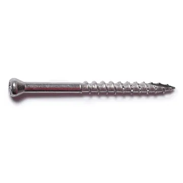 #8 x 2" Star Drive, Wood Screw, Stainless Steel (Bulk Box 1 lb)