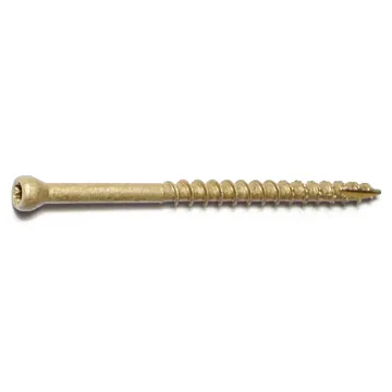 #8 x 2-1/2" Star Drive, Trim Head Screw, XL1500 Coated, Tan (Bulk Box 1 lb)