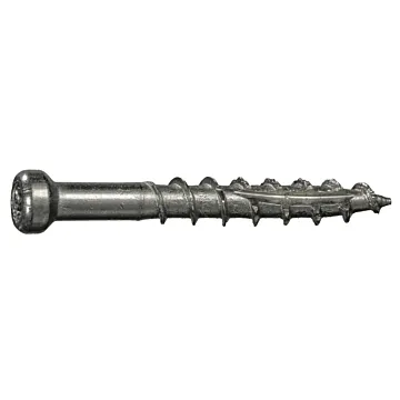 #8 x 1-1/4" Star Drive, Trim Head Screw, Stainless Steel (Bulk Box 1 lb)