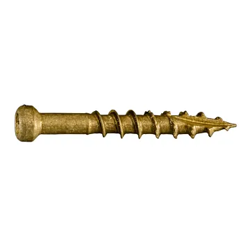 #8 x 1-1/4" Star Drive, Trim Head Screw, XL1500 Coated, Tan (Bulk Box 1 lb)