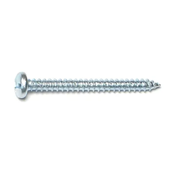 #6 x 1-1/2" Combo Pan Head, Sheet Metal Screw, Zinc (Bulk Box 10 pk)